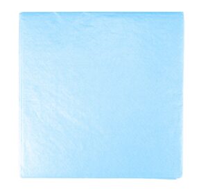 iconikal gift wrap tissue paper, 20 x 20-inches, 60-sheets (baby blue)