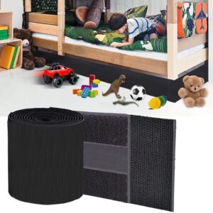 stay gent toy blocker for under bed and under couch, under couch blocker under the bed gap blocker bumpers to stop kids pets dogs and cats toys going under furniture gaps, 15cm x 7m