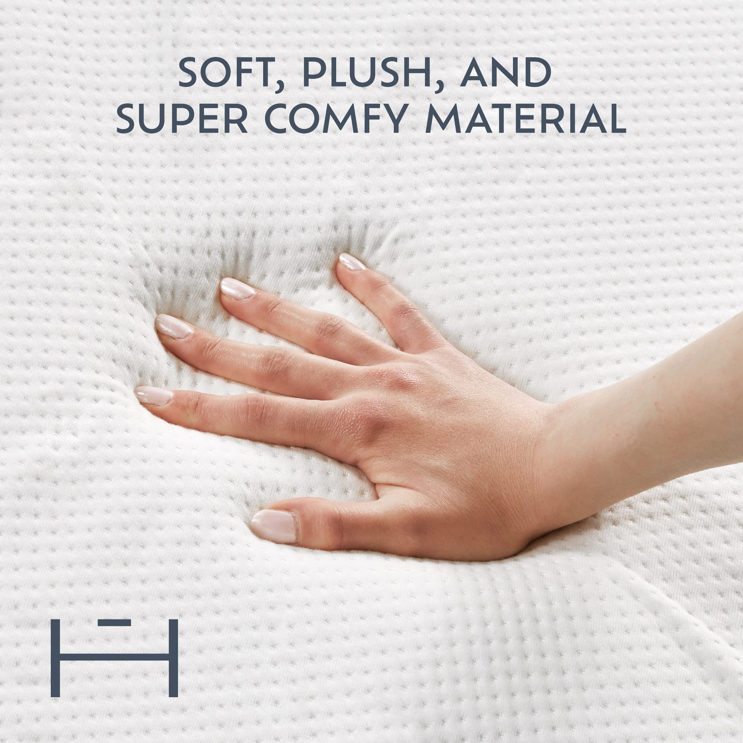 Heyward Premium Memory Foam Sofa Bed Replacement Mattress for Twin Size Sleeper | 4.5” Inch | CertiPUR-US Certified | Washable Material w/Non-Slip Base | 75”L x 38”W x 4.5”H