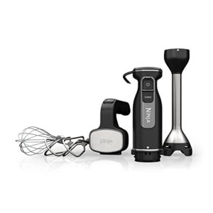 Ninja CI100C Foodi Power Mixer System Immersion Blender and HandMixer Combo, Black