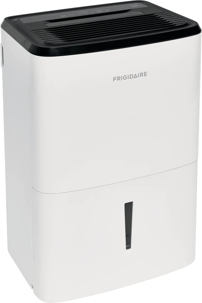 Frigidaire 50 Pint Dehumidifier. 4,500 Square Foot Coverage. Ideal for Large Rooms and Basements. 1.7 Gallon Bucket Capacity