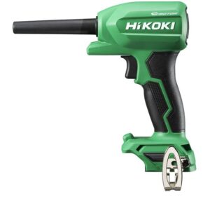 HiKOKI RA18DA (NN) 18 V Air Duster, Small, Lightweight, High Wind Speed 48.0 ft (122 m/sc, Stepless Wind Speed Adjustment, Batteries and Charger Sold Separately, Rechargeable, Air Blow Gun, Air Duster