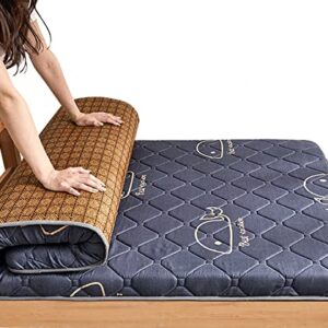 Yopeango King Size, Cool Gel Infused Memory Foam and Pocket Spring Mattress, Bed in a Box,Blue A-120X190cm