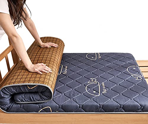 Yopeango King Size, Cool Gel Infused Memory Foam and Pocket Spring Mattress, Bed in a Box,Blue A-120X190cm