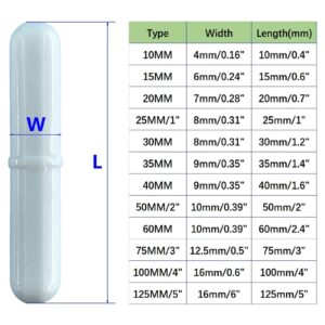 LUERFLEX Pivot Magnetic Stirring Bars 75mm Pack of 1