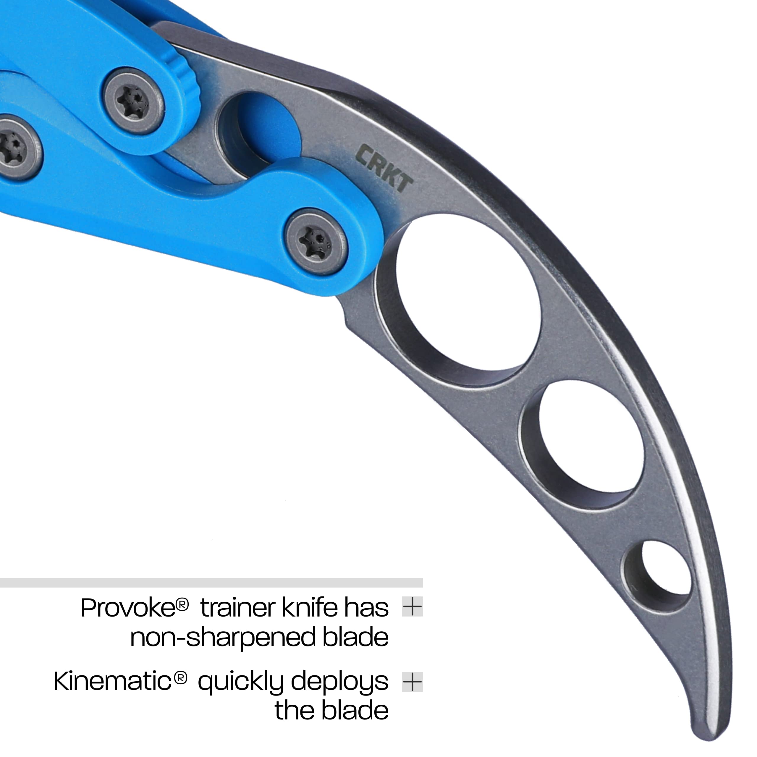 CRKT Provoke Trainer: Tactical Non Sharp, Kinematic, Grivory, 4041T