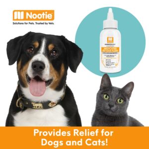 Nootie Dermatology Solutions- Ear Flush for Dogs & Cats, 4 oz