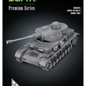 Metal Earth Premium Series Panzer IV Tank 3D Metal Model Kit Fascinations