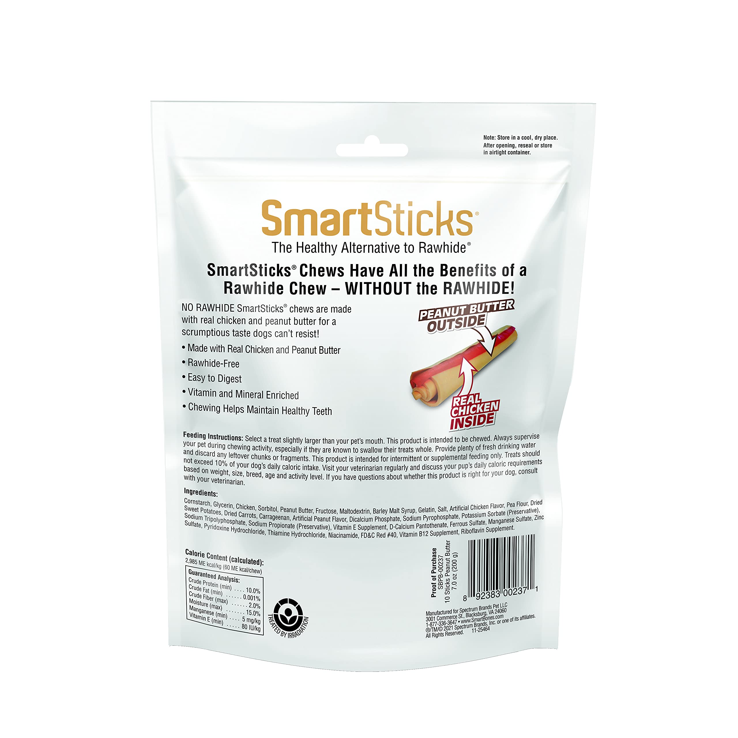 SmartBones SmartChips for Dogs (Pack of 1) and DreamBone Twist Sticks, Made with Real Chicken, Rawhide-Free Chews for Dogs, 50 Count