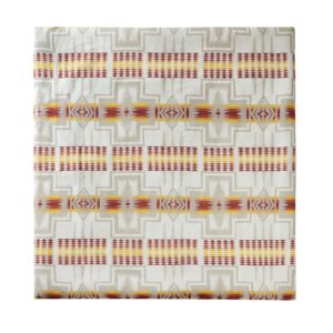 PENDLETON Harding Duvet Set, Full/Queen 100% Cotton, Lightweight, Iconic Harding Design, Includes Matching Shams, Machine Washable, Ivory