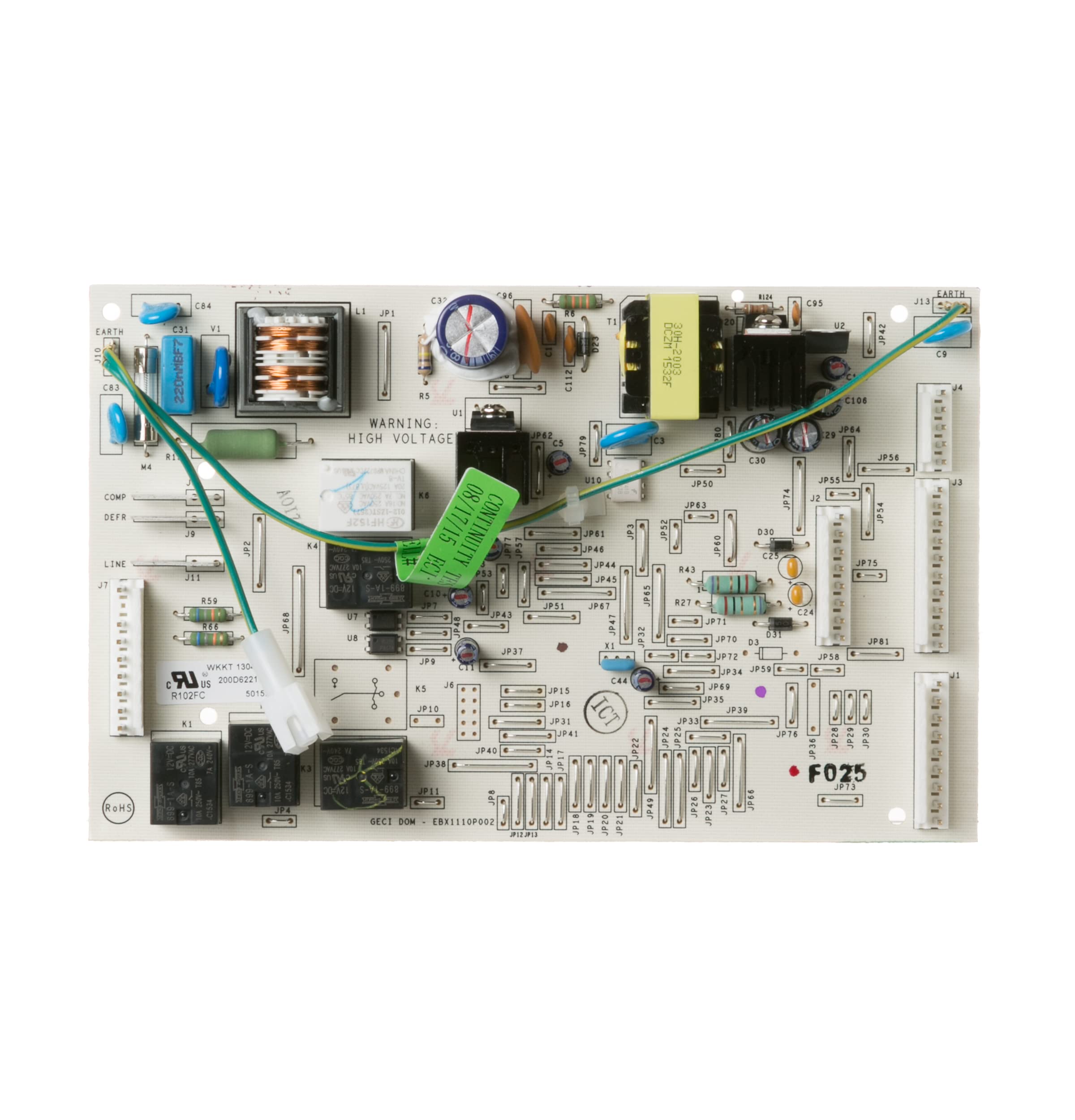 GE Appliances WR55X11072 Refrigerator Electronic Control Board