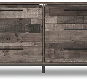 Signature Design by Ashley Neilsville 6 Drawer Dresser, Dark Brown