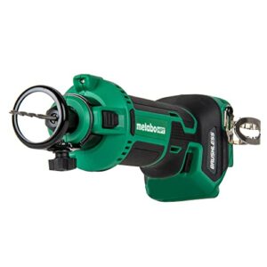 metabo hpt 18v multivolt™ cordless drywall cut-out tool | tool only - no battery | brushless motor | 28,000 rpm | 1/8-inch & 1/4-inch collets | m18dyaq4