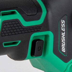 Metabo HPT 18V MultiVolt™ Cordless Drywall Cut-Out Tool | Tool Only - No Battery | Brushless Motor | 28,000 RPM | 1/8-Inch & 1/4-Inch Collets | M18DYAQ4