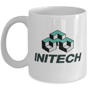 Initech mug. Office Space, corporate America Initech. 11oz coffee mug.