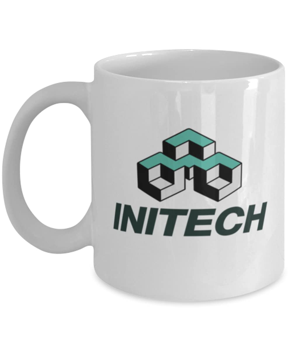 Initech mug. Office Space, corporate America Initech. 11oz coffee mug.