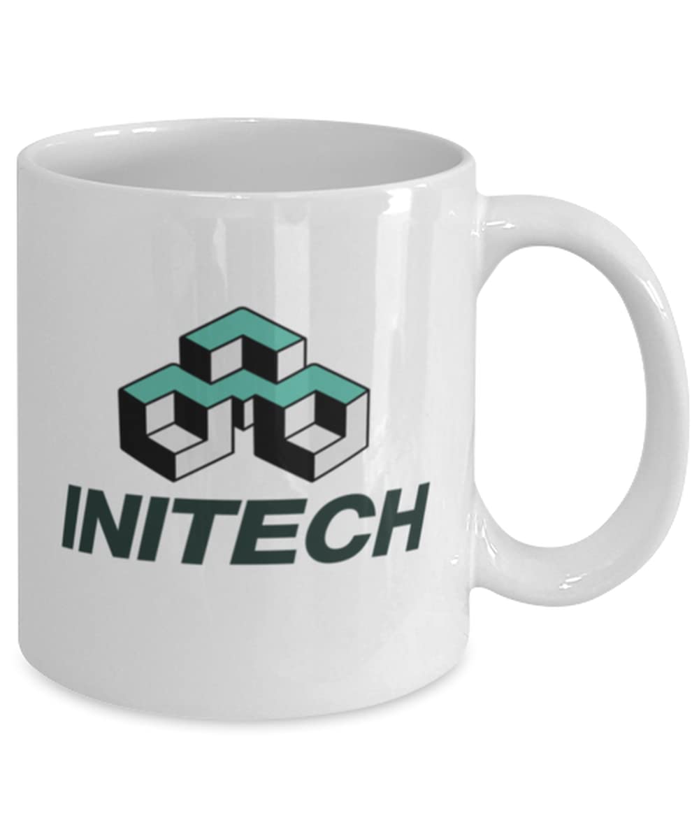 Initech mug. Office Space, corporate America Initech. 11oz coffee mug.