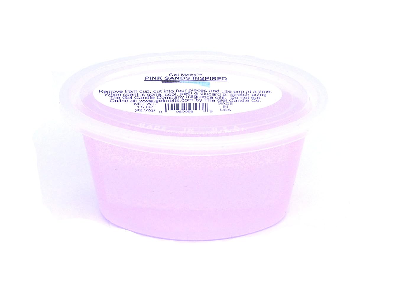 3 Pack PINK SANDS INSPIRED Aroma Gel Melts™ Gel Wax For Warmers And Burners By The Gel Candle Company PEEL, MELT AND ENJOY