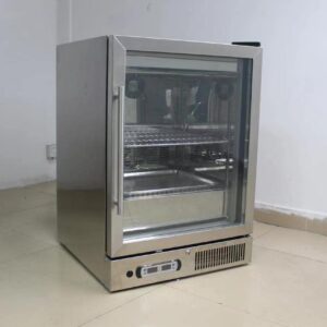 Kolice Commercial Beef Aging Showcase Freezer, Dry Aging Beef Fridge and Cabinet, Steak Aging Machine,Commercial Steak Ager-168L, 3 Tiers,Temperature Range: -5℃~ to 10℃ (23℉ to 50℉)