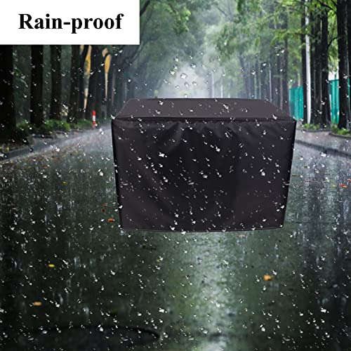 HUHJYUGE Garden Furniture Covers Waterproof Outdoor Furniture Covers 18x16x10in, Rectangular Patio Furniture Cover 420D Oxford, Fits for Dining Square Table Sofa and Chair Set