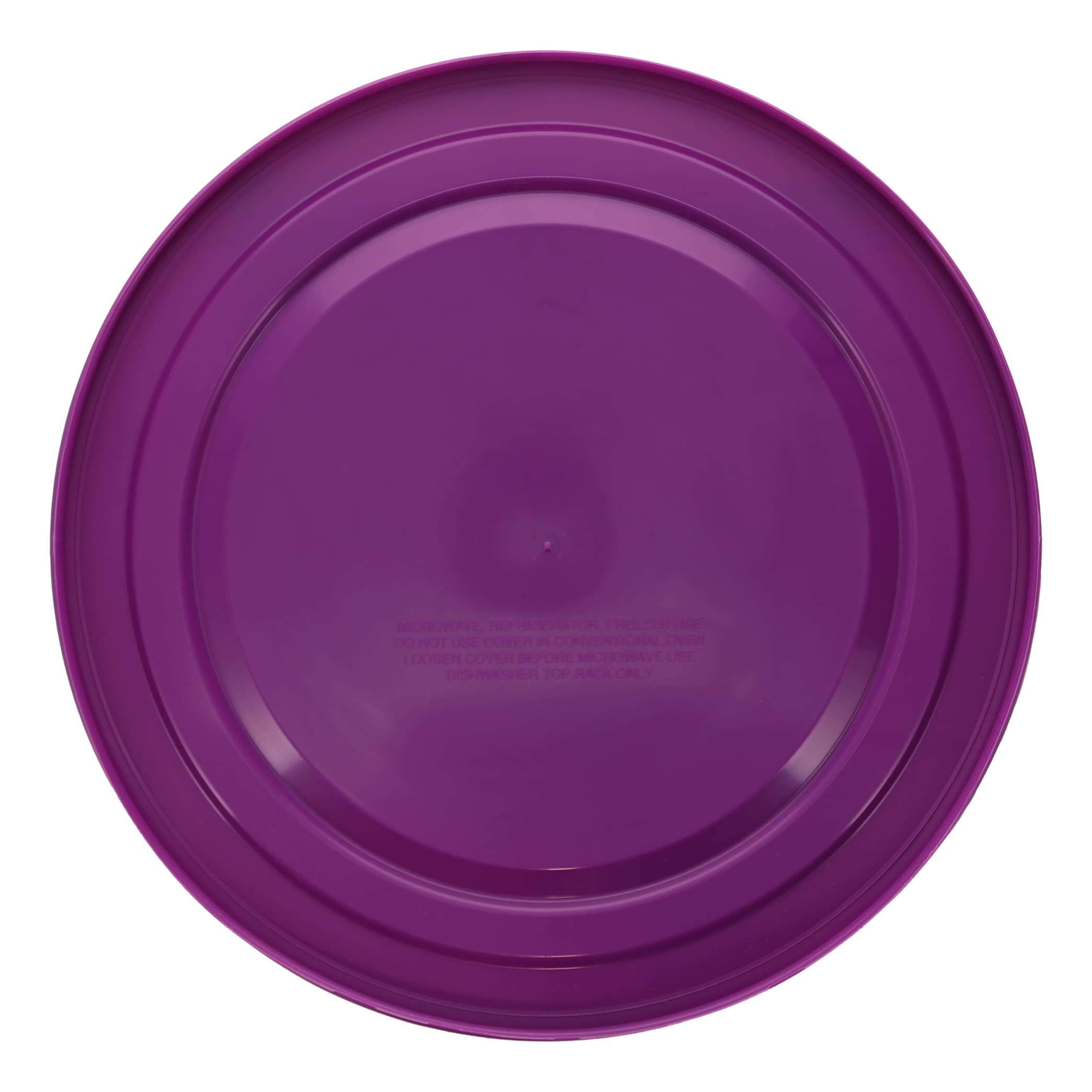 Pyrex 7404-PC 4.5qt Thistle Purple Plastic Food Storage Replacement Lid, Made in USA