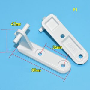 XHSESA Universal Refrigerator Door Hinge Replacement Door Shaft for Midea Little Swam Royalstar Refrigerator Repair Accessories