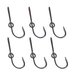 yrtrof fish hook hat clip hats pins decal 6 pcs hat clip hat fishing hook hat pin for men fishing hat hook tie clasp fishing hooks hat pins, black