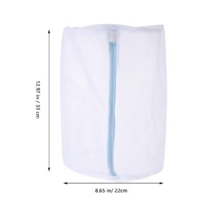 Mobestech Washing Machine Laundry Bag 5pcs Polyester Garment Bag Metal Mesh Machine Laundry Bags