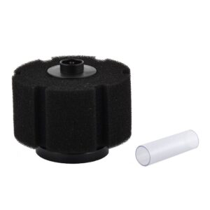 qtqgoitem aquarium fish cylinder design aquatic pets supply biochemical foam sponge filtration filters (model: 77a c48 3ae 64b e4a)