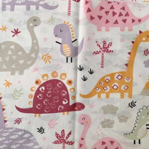 Mililanyo 6Pcs 18x22 inches Cotton Fabric Flamingo Pattern Fabric Fat Quarter Bundles Patchwork Printed Patterns Sewing Patchwork Precut Fabric for DIY Scrapbooking Artcraft (Flamingo)