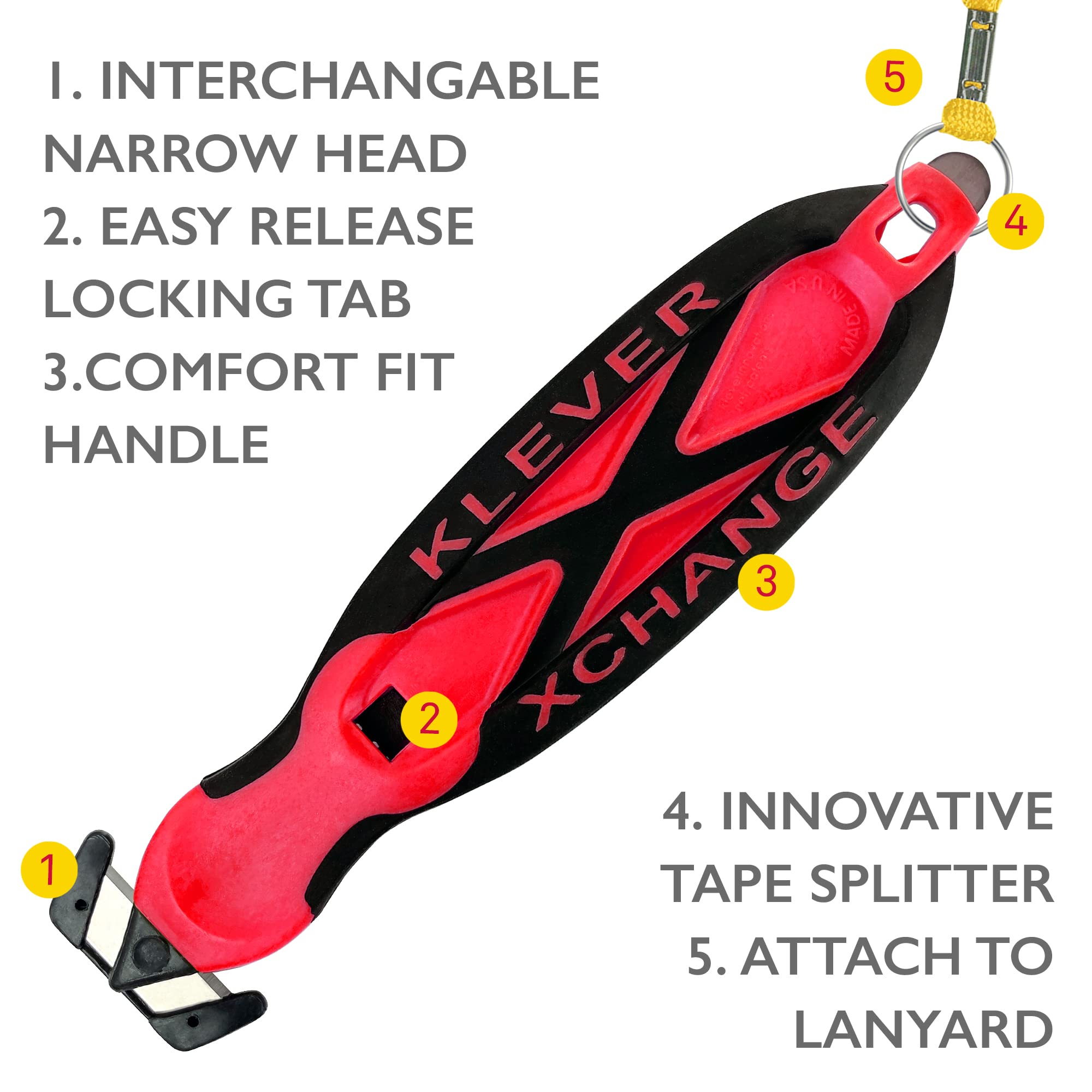 KLEVER INNOVATIONS KCJ-XC-20 Klever X-Change (Narrow Cut Head)