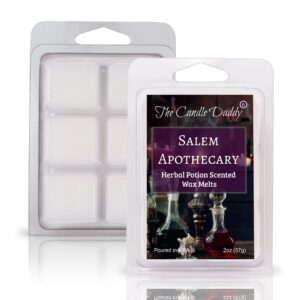 The Candle Daddy Salem Book of Smells Halloween 5 Pack - 5 Amazing Witchy Wax Melts - 30 Total Cubes - 10 Total Ounces