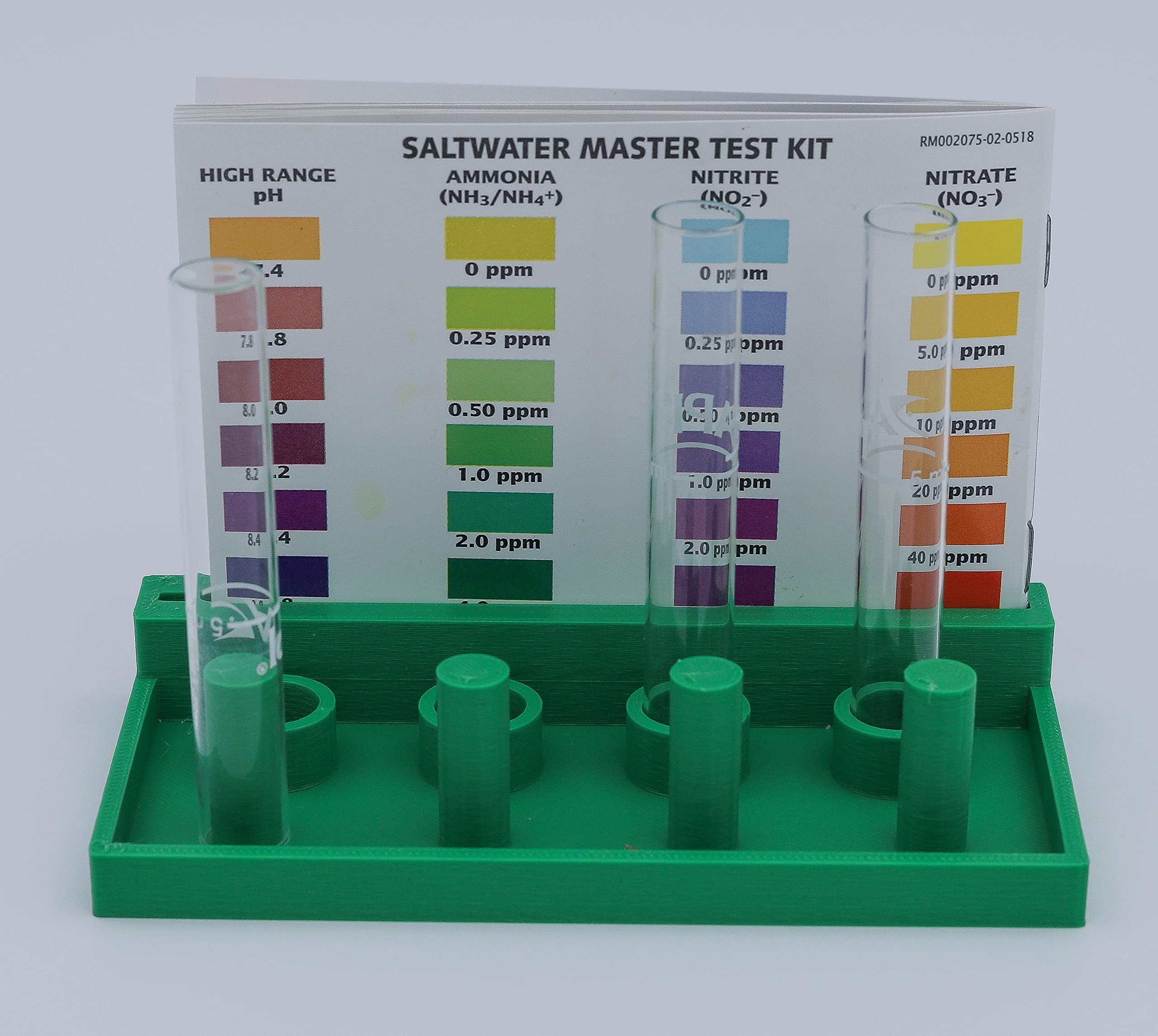 Chris's Aquatic Design Aquarium Test Kit Stand and Drying Station (Green)