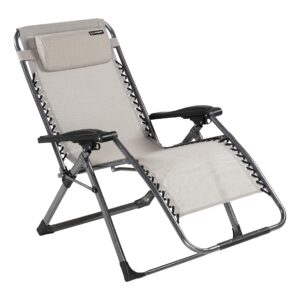 lippert components 2021123288 stargazer plus zero gravity chair - sand