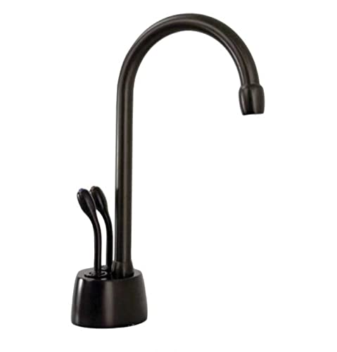 Westbrass CO140-12 Develosah 9" 2-Handle Hot and Cold Water Dispenser Faucet Kit with Filter, Kitchen Sink Strainer & Disposal Trim Set, Oil Rubbed Bronze