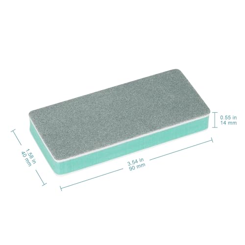 stonylab Electrode Polishing Pad, Double Sides Electrode Polish Plate Buffer Sanding Pad for Electrochemical Experiment Lab Research, 1000#/1000#