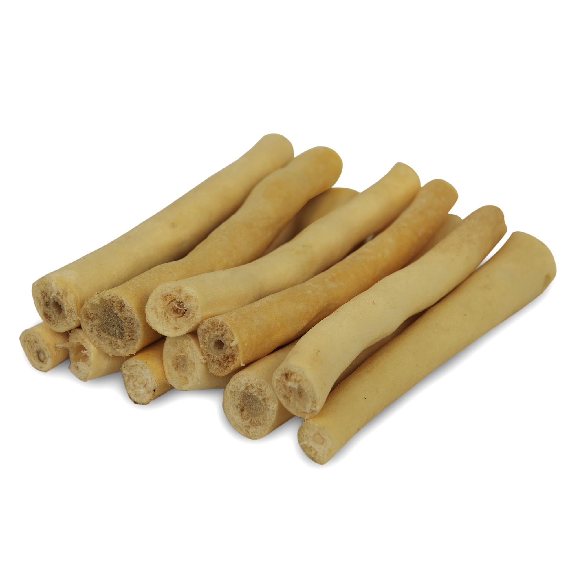 BRUTUS & BARNABY 100% Natural Cow Tails Dog Treat - Our Healthy Cow Tails for Dogs are Easy to Digest, Chemical & Hormone Free - Thick & Hearty Chew, Great Rawhide Alternative for Small Or Large Dogs