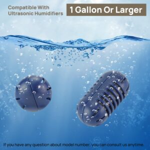 Demineralization Cartridge for Ultrasonic Humidifiers, Prevent Hard Water Build-Up, Reduces White Dust, Purifies Water Pack of 20