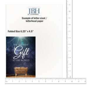 JBH Creations Greatest Gift Religious Christmas Card - Pack of 24