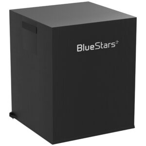 bluestars 36"x36"x39" central air conditioner covers for outside unit - heavy duty waterproof & windproof outdoor ac units cover for winter (black)