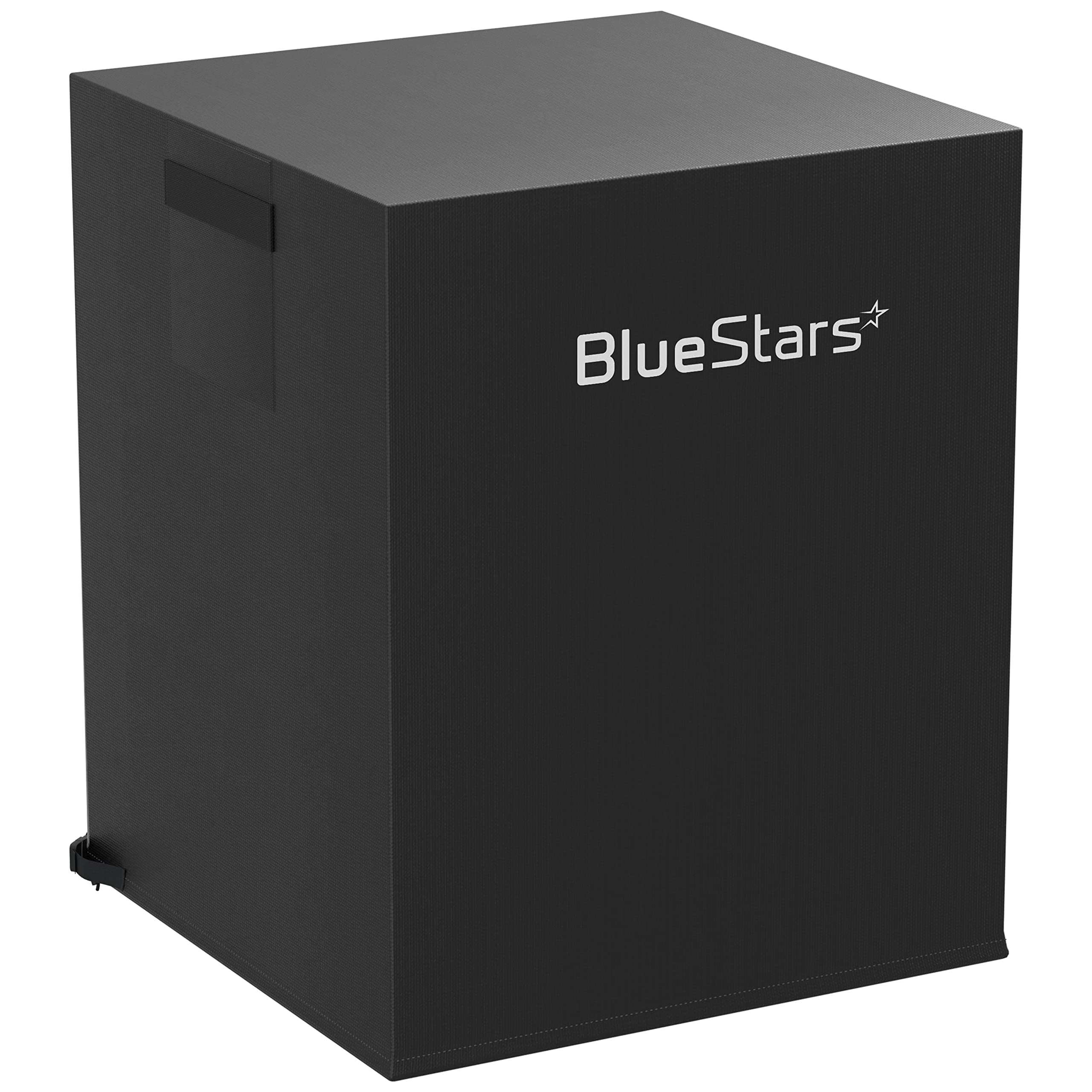 BlueStars 36"x36"x39" Central Air Conditioner Covers for Outside Unit - Heavy Duty Waterproof & Windproof Outdoor AC Units Cover for Winter (Black)