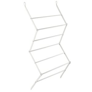 over the door towel rack - laundry room drying racl - white