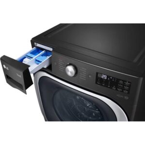 LG WM8900HBA 5.2 Cu. Ft. Black Steel Front Load Washer