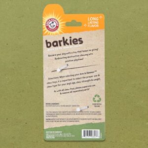 Arm & Hammer for Pets Barkies Tree Branch Compressed Wood Collection, 8 Inch Bacon Flavored Wood Blend Chew Toy for Dogs | Faux Stick, Splinter-Free, Safer & Durable Alternative to Chewing Sticks