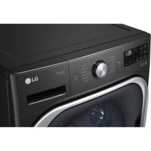 LG WM8900HBA 5.2 Cu. Ft. Black Steel Front Load Washer