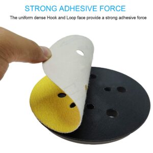 2 Pack 5 Inch 5 Hole Replacement Sander Pad for Porter Cable 333 333VS Random Orbit Sanders, 5" Hook and Loop Orbital Sanding Pad for Porter Cable 13904/13909