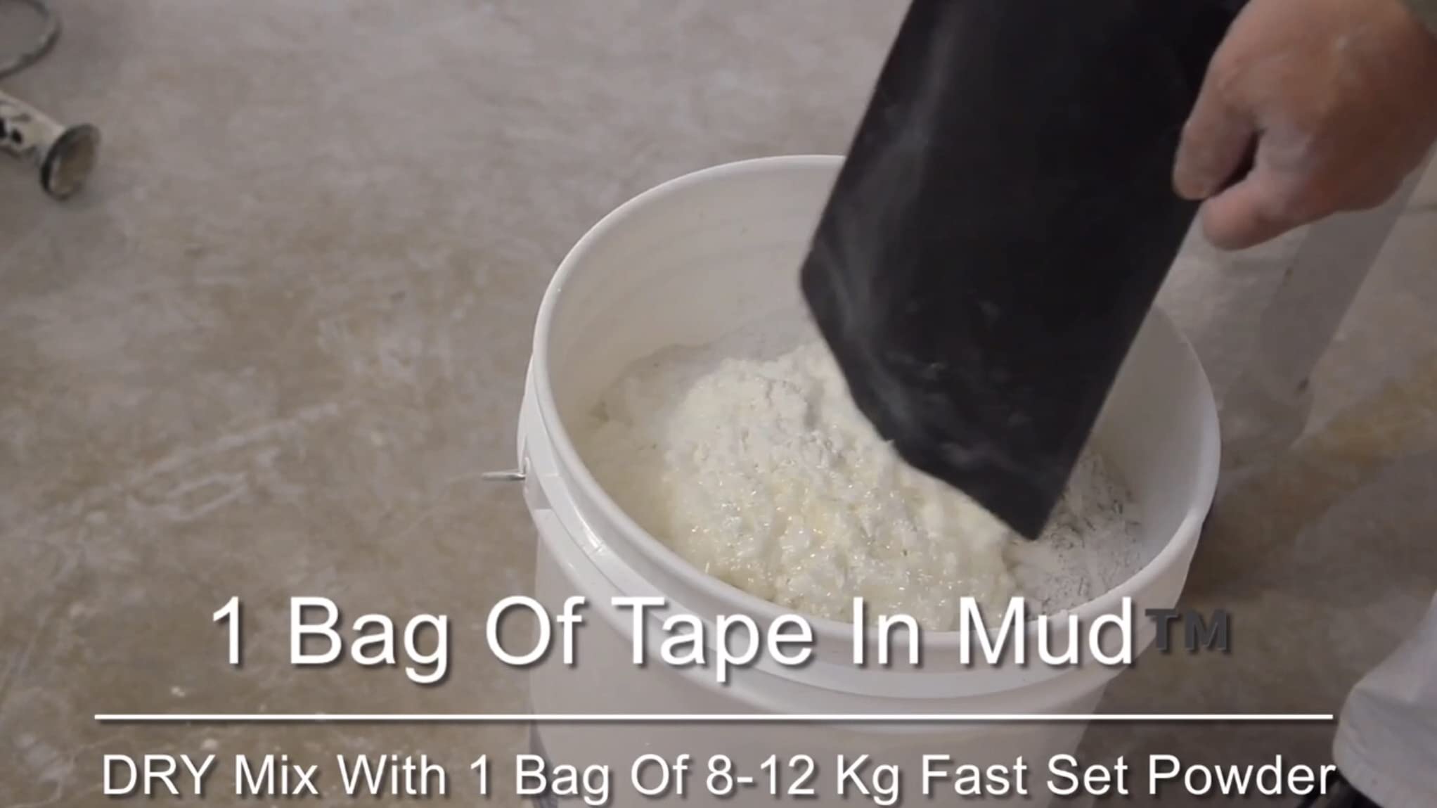 Liagle Tape in Mud™ - Drywall Tape Alternative Tapeless Drywall Finishing- Finish Drywall Joints Without Tape-Save 40% of Labor - Fibre Reinforcement additive 2 Bags/Pack