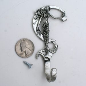 Mermaid Hook for Wall Hang Towels,Purses,leashes,Clothes,Tools and More