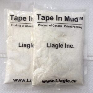 Liagle Tape in Mud™ - Drywall Tape Alternative Tapeless Drywall Finishing- Finish Drywall Joints Without Tape-Save 40% of Labor - Fibre Reinforcement additive 2 Bags/Pack