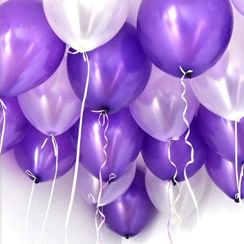 Purple Balloons,50 pcs 12 Inch Purple Balloons,Dark Purple Balloons for Balloon Garland or Balloon Arch as Party Decorations, Baby Shower Decorations, Wedding Decorations,Graduation Anniversary